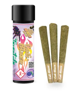 $23/Unit 3 PK (3 Grams) Cali Blaze Tarantul Joints Infused & covered in Kief