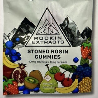 $6.33 / 100mg  ROSIN STONED Gummies (14 FLAVORS)