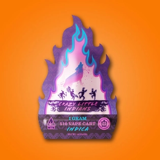 (each) CRAZY LITTLE INDIANS 1G CART (INDICA) KUSH CANDY