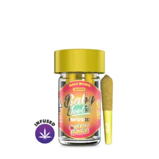 (g) Baby Jeeter Infused Preroll 5 Pk Maui Wowie 2.5g