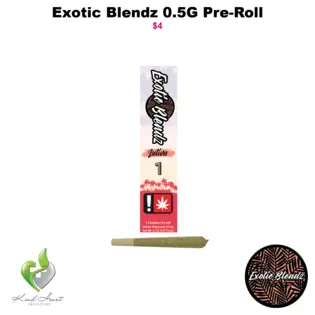 (each) Sativa 0.5G Pre-Roll, Exotic Blendz (Taxes Included)