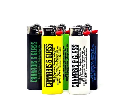 (each) GHI Branded Lighter Assorted Colors 070330600171