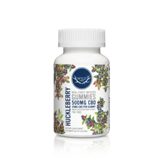 (each) Huckleberry HEMP 500mg Gummy - 20 piece