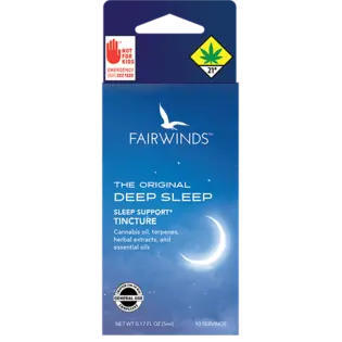 (g) Fairwinds Original Deep Sleep Tincture -  50mg THC + 30mg CBD (10 Servings)