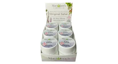 (fl_oz) Mary Jane's Salve .3oz 3:1 18mgTHC/6mgCBD