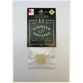 (each) Pioneer CBG Key Lime Fruit Nom Single 1:1 CBG:THC 20mg - Mixed - 10g