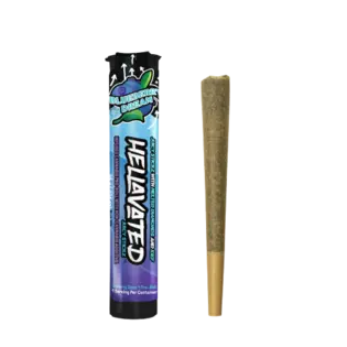 (g) Hellavated Blueberry Dream Juicy Stickz Infused Pre-Roll 0.75g