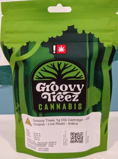 (1.0g) Groovy Treez - GG Octane - 1g Live Resin Cartridge