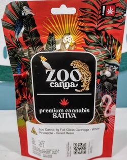 (1.0g) Groovy Treez - White Pineapple - 1g Cured Resin Cartridge