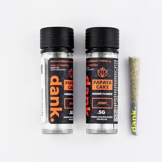 (g) DANK - PAPAYA CAKE - INDOOR - 0.5G PRE ROLL