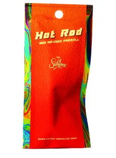 (g) SUBLIME HOT RODS INFUSED PEACHY KEEN 0.5G