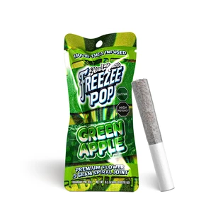 (g) Green Apple Freeze Pop THCa Pre-Roll