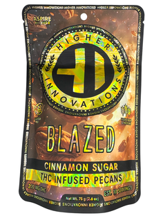 (75.0g) 200mg Blazed Cinnamon Sugar Pecans