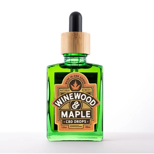 (10.0g) CBD Drops | Winewood & Maple - 10000mg