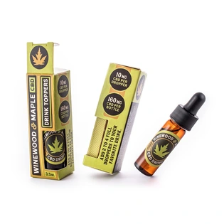 (1/8oz) CBD Drops | Winewood & Maple - 160mg