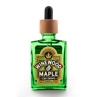 (30g) CBD Drops | Winewood & Maple - 3000mg