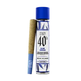 (each) Stiiizy - Blue Dream 40's Infused Preroll 1g