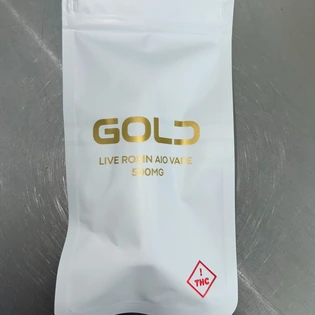(g) GFF Gold Rosin Disposable .5g-  Purple Garlic (H)