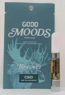(each) CBD - Cartridge - Good Moods Recover 1g CBD by Good Cannabis