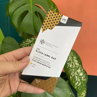 (each) Dark Chocolate Black Label Bar - 1000mg