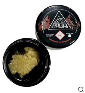 $63.12  / 4g of high end ROSIN in a Miron jar. ROCKIN EXTRACTS