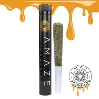 (g) Amaze - Triple Burger - .5g Rosinfused Pre-roll