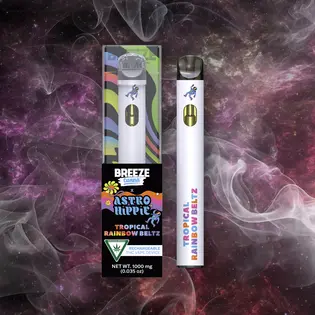 (1.0g) Astro Hippie x Tropical Rainbow Beltz - x Collab 1g PLUS Vape Device
