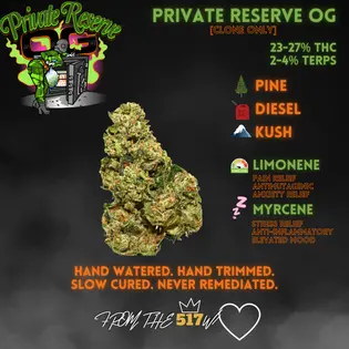 (15.0g) 517 PREMIER PRE PACK  | PRIVATE RESERVE