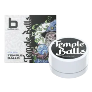 (2.0g) Bubbleman Super Silver Haze Temple Ball | 2g