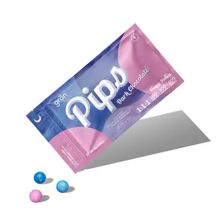 (30g) 1:1:1 Dark Chocolate Pips - CBD/CBN/THC - Sleepy Indica