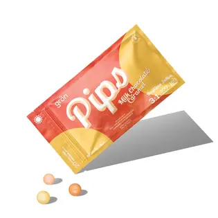 (30g) 3:1 Milk Chocolate Caramel Pips - CBG/THC - Daytime Sativa