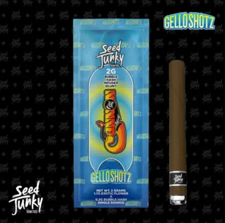 (2.0g) Gello Shotz | 2g Bubble Hash Cannon | Seed Junky