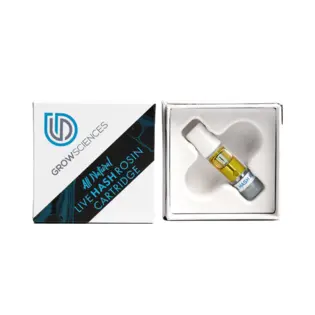 (g) CARTRIDGE - GROW SCIENCES - LIVE HASH ROSIN- TALLY MON (H) - 500MG