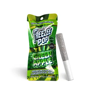 (g) Green Apple Freeze Pop THCa Pre-Roll