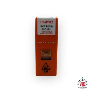 (g) HEADSET .5G DISPOSABLE