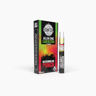 (g) WATERMELON PUNCH - LIVE ROSIN ALL-IN-ONE - .5G - HYBRID - DECIBEL GARDENS