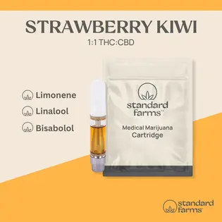 (g) 1:1 Strawberry Kiwi - Cartridge [1g]