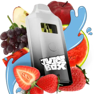 (each) Haze Juice Box - Disp. 2g - Rainbow Flamez