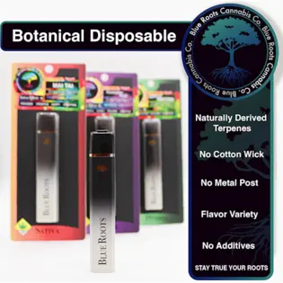 (each) Blue Roots - Grape Kush Botanical Disposable