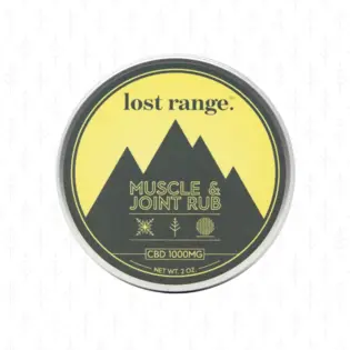 (each) Lost Range | Muscle & Joint Rub | 1000mg CBD