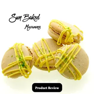 (each) Sunbaked 1:2 Mini Macarons-Golden Turmeric