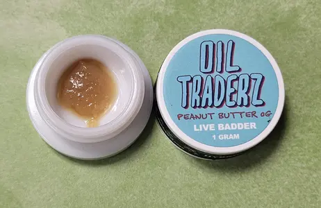 (each) Oil Traderz - Badder [Live] - Hybrid - Peanut Butter OG - 1g