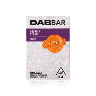 (each) DABWOODS - All In One - Georgia Peach - 1G