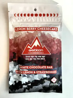 (g) Everbloom - 1000mg Lemon Berry Cheesecake White Chocolate Bar