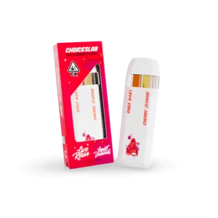 (each) Choice LABS* 1G DISPOSABLE Dual 0.5g (Cherry Zlushie x Lava Cake) LIVE RESIN x LIQUID DIAMONDS