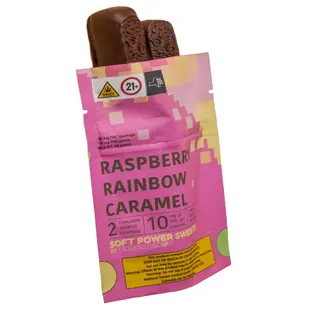 (each) SPS | Raspberry Rainbow Caramel - 20mg THC | 2pk