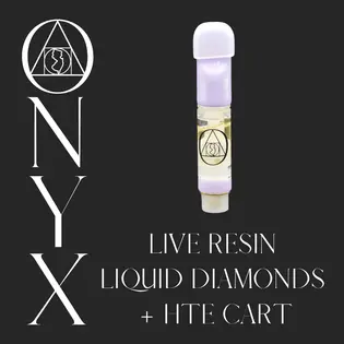 (each) Onyx | Greasy Gary (H) Live Resin Liquid Diamonds + HTE Vape Cart | .5g