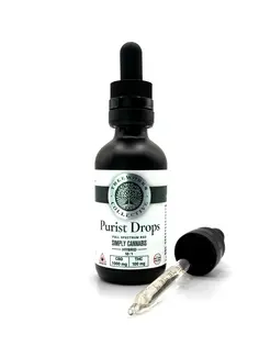 (g) Purist Drops, 100mg, 10:1, CBD/THC