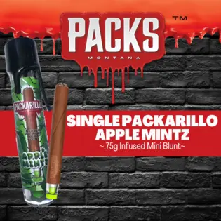 (g) Packs Apple Mintz Packarillo .75g