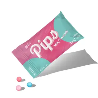 (each) THC Milk Chocolate Pips - 20pcs